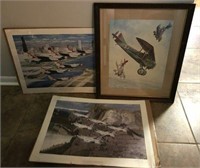 Signed U.S. Airforce Print & Airplane Prints