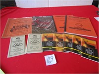 11 PIECES OF MANUALS & SALES PIECES