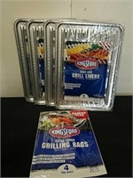 New Kingsford heavy duty grill liners and