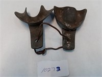 Antique Dental Molds/Metal Plates