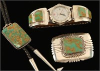 Mens Navajo Jewelry Set