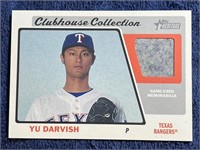YU DARVISH 2015 CLUBHOUSE COLLECTION RELIC