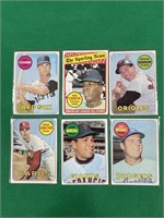 Lot 1969 Topps baseball cards Don Drysdale