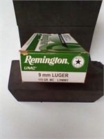 9mm luger 115 gr  50 rds