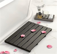 Domax Wooden Bamboo Bath Shower Mat