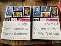 Two 2001 Commemorative Stamp Yearbook