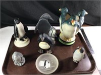 Penguin Sculpture Lot