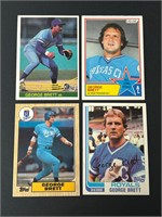 1980’s George Brett Cards
