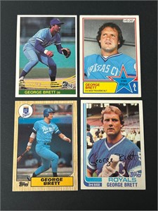 1980’s George Brett Cards