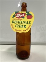 Original Macs Apple Cyder Bottle & Cardboard Neck