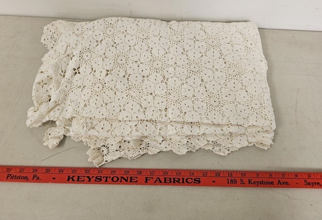Vintage Lace Table Cloth