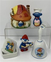 Porcelain Smurf Collection,  1980’s