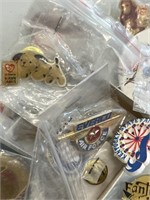 Large Lot of Pins