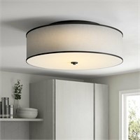 Rubbed Bronze Nina 5 - Light Semi Flush Mount