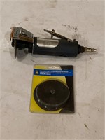 C. H.  Air cut off tool with cut off discs.