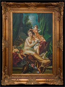 Oil on Canvas - The Toilet of Venus