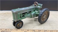 Aluminum John Deere Tractor (has had some wheel