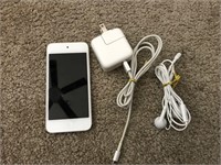 iPod Touch with Charger and Headphones