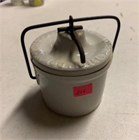 Half Pint White Canning Jar