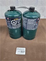 2 Propane 16oz camping fuel cans