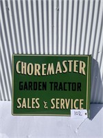 Choremaster Advertisement Sign Fence Post