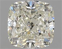 Gia Certified Cushion Cut 2.12ct Si2 Diamond