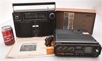 3 radios vintages dont Panasonic