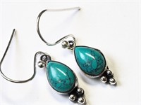 St. Sil. Turquoise Earrings