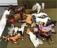 Lot of Horse Dolls & Barbies