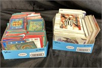 SPORTS CARDS LOT / 2 BOXES