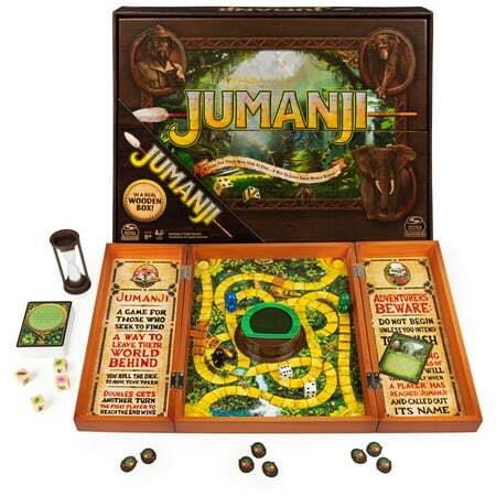 Jumanji The Game Real Wooden Box Edition