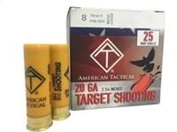 ATI 20ga Target Load 2.75 inch Shotgun Shells - #8