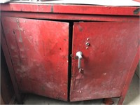 Red tool cabinet
