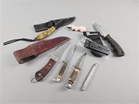 Vintage Case, Sabre, Remington Knives & More!