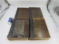 4 dictionnaires Quillet Originaux 1863-1869