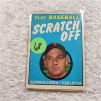 1970 Topps Scratch Off Harmon Killebrew