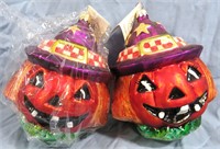 2- CHRISTOPHER RADKO HALLOWEEN ORNAMENTS