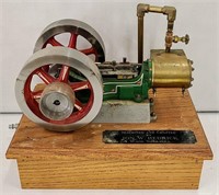 "Tiny Power" Handcrafted Brass & Steel Engine