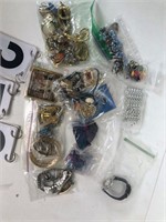 12 Bags of jewelry