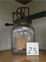 Dazey No. 40 Glass Butter Churn