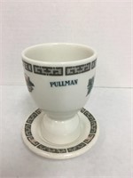Egg Cup - Pullman w/ butter pat