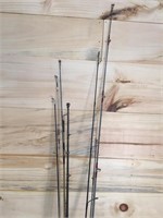 Lot of 8  Fishing Rods Assorted Sizes
