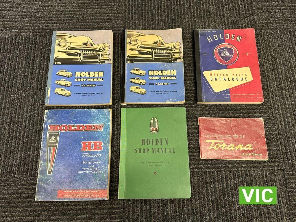 Selection of Early Holden Manuals