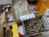3 Boxes Assorted Anchors, Springs & Stock