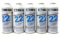 (5) 15oz Cans Ig-lo Refrigerant 22