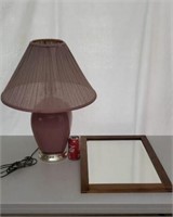 Lamp and Mirror