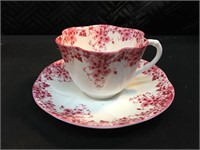 Shelley Bone China Teacup and Saucer