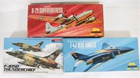 (3) Model Airplane Kits