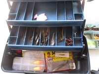 FISHING LOT / LUERS / TACKLE BOXES/ MORE