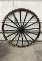 ANTIQUE WAGON WHEEL